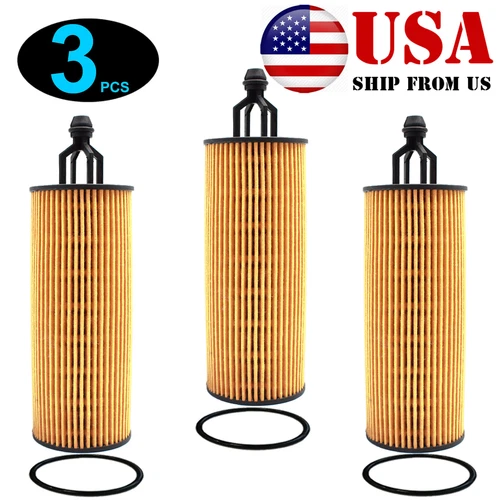 3PCS Oil Filter MO-349 For Chrysler Jeep Dodge RAM 3.2L 3.6L V6 Pentastar USA