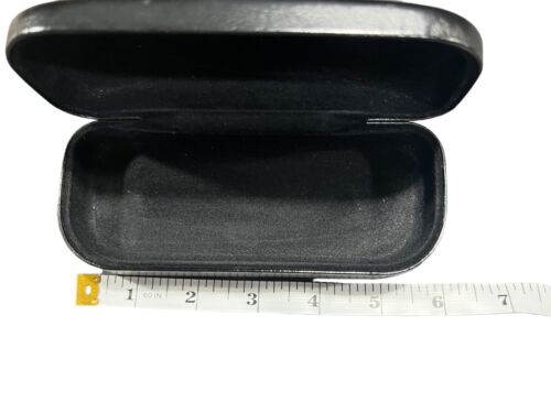 Coach New York Hard Black Clam Shell Eye Glasses Sunglasses Case - CASE ONLY - Picture 10 of 11