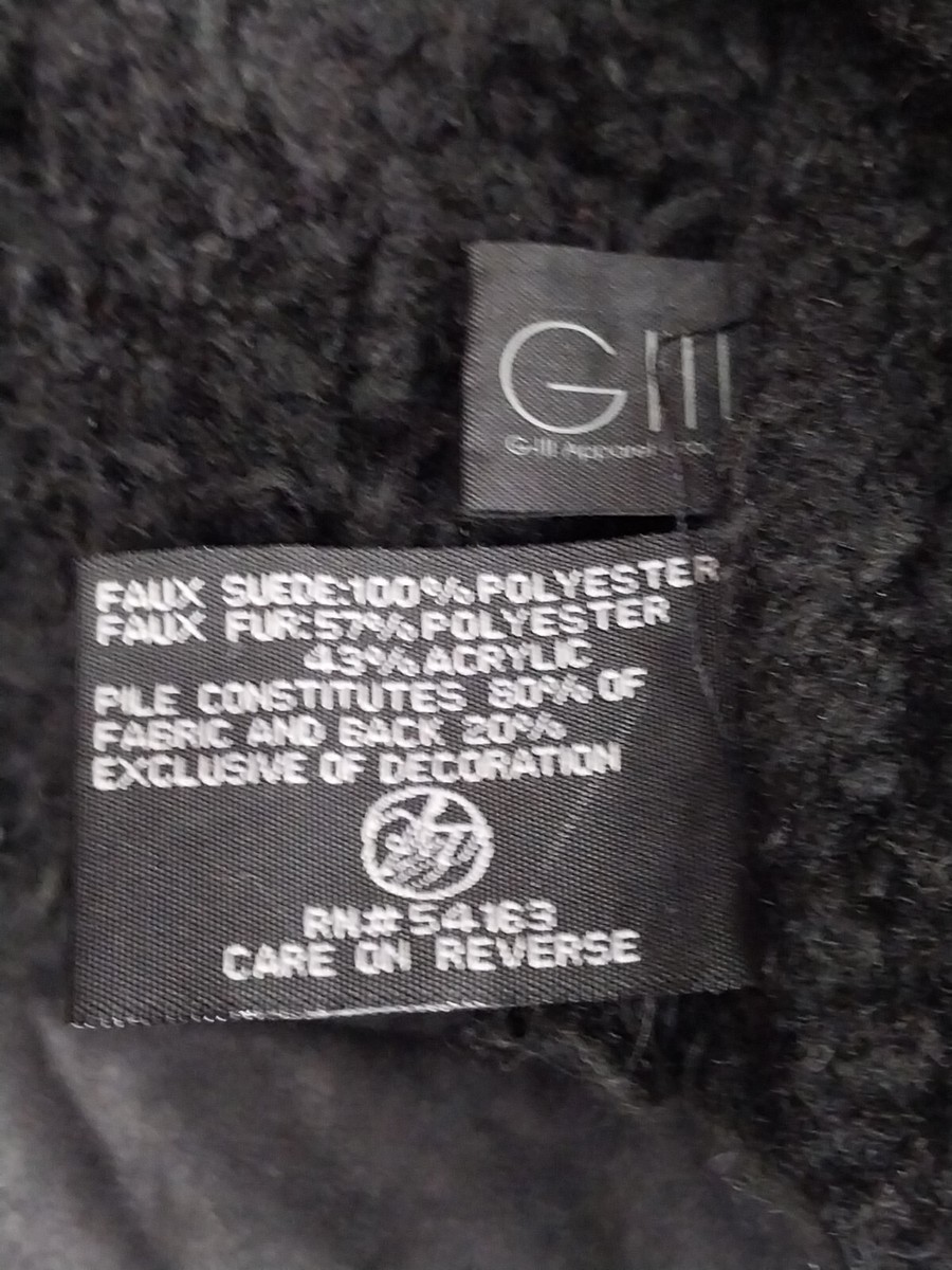 Sean John Bomber Jacket Womens Size Medium Warm Sherpa Trim Hood
