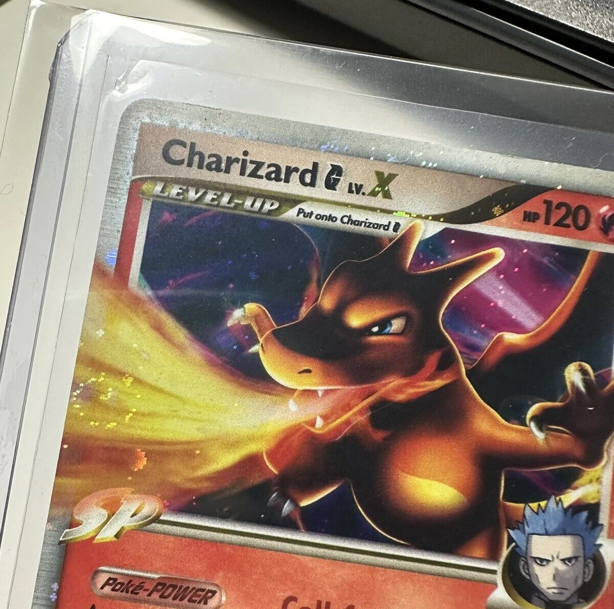 Deal for Pokemon Charizard G Lv.X Platinum Supreme Victors 143/147 Ultra Rare SWIRL LP