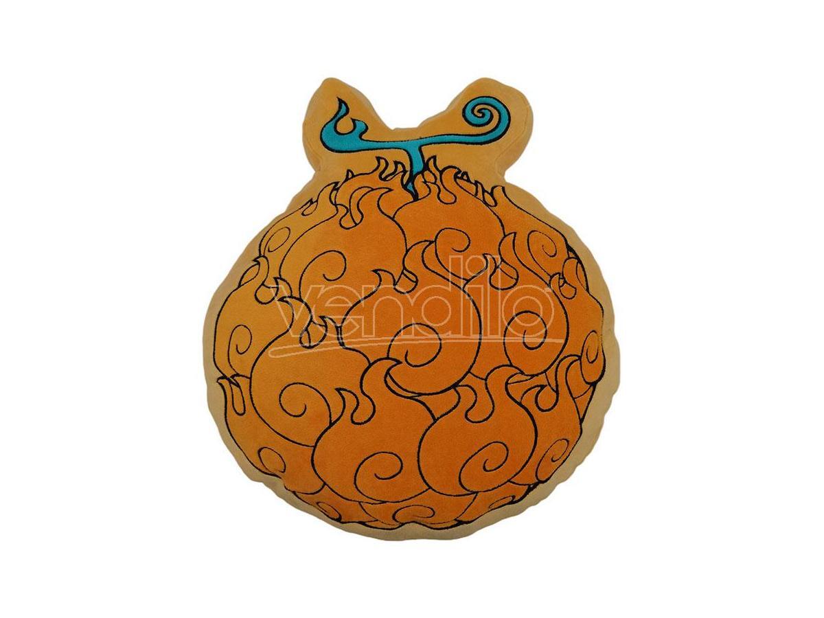 CUSCINO ONE PIECE DEVIL FRUIT MERA MERA 3D ANIME ONE PIECE - GADGET