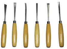 ProEdge 6-Piece Beginner's Wood Carving Set - Includes Chisels & Gouges (35011)