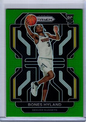 2021 Panini Prizm Bones Hyland 302 RC Green | eBay