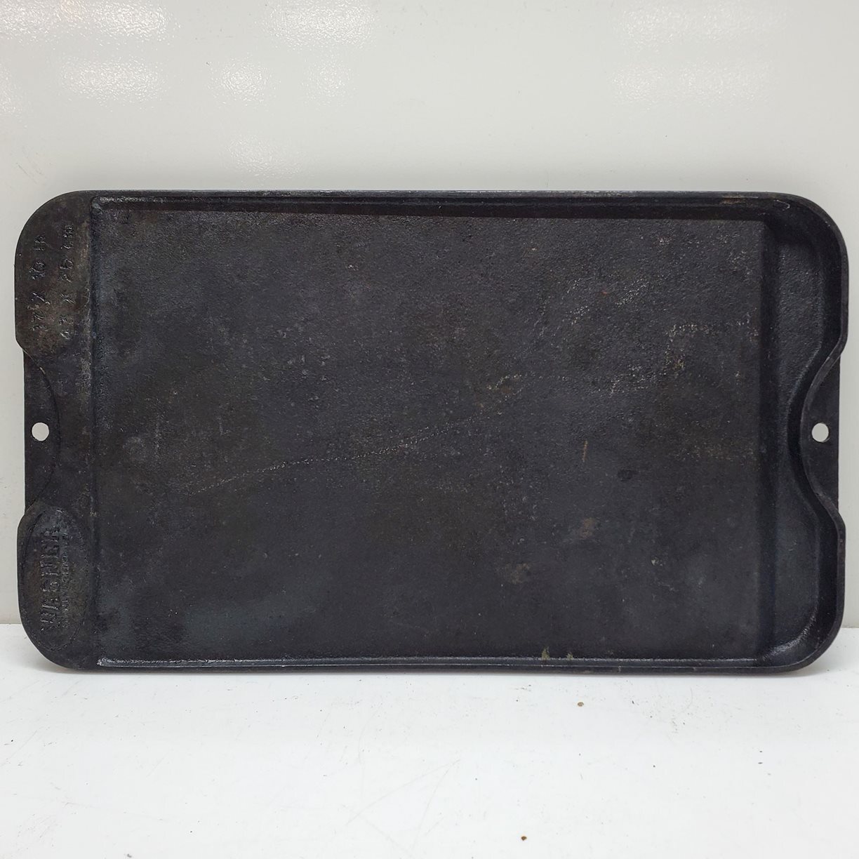 Vintage Wagner Ware Cast Iron Griddle Grill Pan eBay