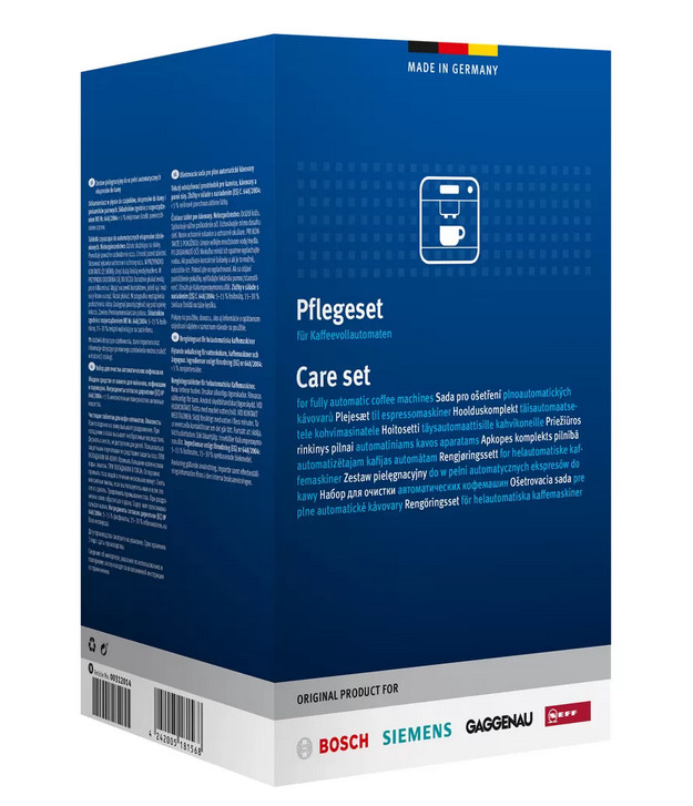 Bosch 00312015 Set Pulizia Macchina Caffè Originale | Kit Completo