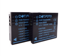 2 x BP-DC4 Premium Battery for Leica C-Lux 1, D-Lux 2, D-Lux 3, D-Lux 4