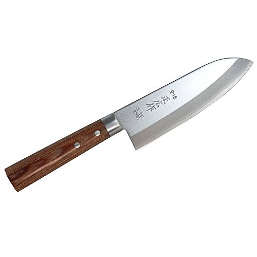 Качественный нож Масахиро MC-700 типа Сантоку 165мм 10371 из ЯПОНИИ