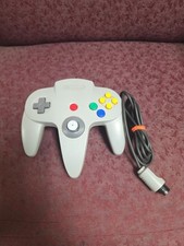 Nintendo 64 GRAY Controller AUTHENTIC OEM N64 RNUS-005 USED Stick Little Loose