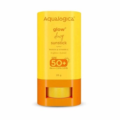 Aqualogica Glow+Dewy Lightweight & Hydrating Sunscreen Sunstick with SPF 50 -20g