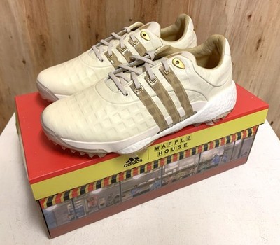 Adidas Waffle House Special Edition Golf Shoes Size RARE Tour360 GW9433 