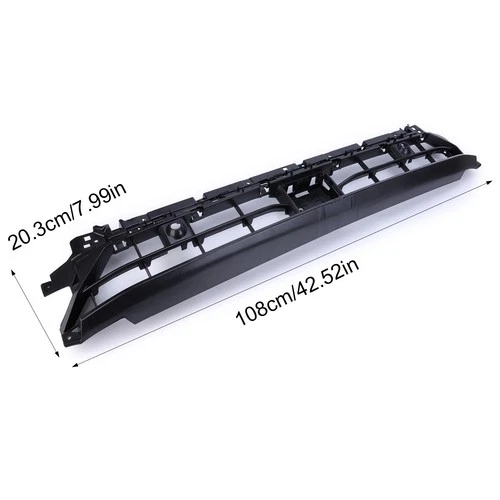 LINE FRONT BUMPER LOWER CENTRE GRILL 83A807683C For AUDI Q3 2019-2024 S - Picture 2 of 11