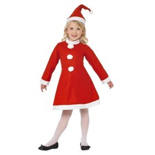 Value Santa Girl Child Costume