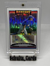 2006 Topps Chrome Silver Refractor Auto 500 Ian Kinsler 340 Sp Rc Rookie
