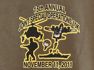Old school 15th Annual Joint Special Operations 10k Longsleeve PT shirt