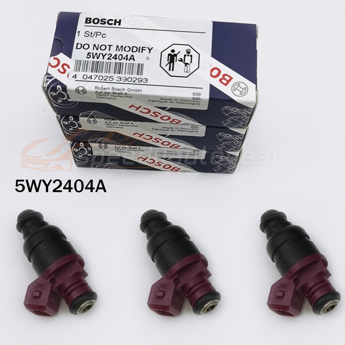New Bosch Fuel Injectors MIA11720 For John Deere 825i Gator 3 Cylinder 5WY2404A