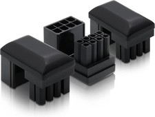 GPU VGA Pcie 8 Pin U Turn 180 Degree Angle Connector Power Adapter Board for Des