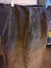GIORGIO ARMANI BORGO 21 MENS CORDUROY PANTS SIZE 38 X 33 BROWN 