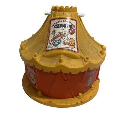 Vintage 1977 Disney Weebles Winnie The Pooh Circus Flawed only tent