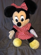 Vintage Disney Minnie Mouse Plush 16 Korea Disneyland Disney World Stuffed
