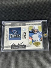 2008 Leaf Certified Material Souvenir Stamp Chris Johnson 1/1 Rookie Patch Auto