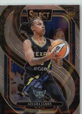 2025 Panini Select WNBA #174 Aziaha James