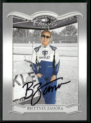 Signed 2023 Panini Chronicles #1 Brittney Zamora Classics - IP Auto