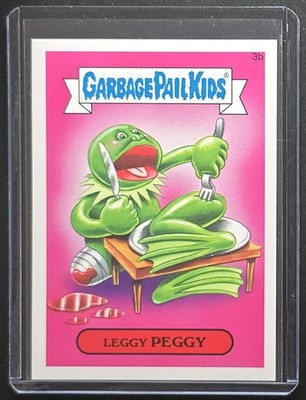 2015 Garbage Pail Kids 30th Anniversary Series 1 Leggy Peggy 3b