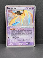 Deoxys ex (Attack Forme) 98/107 Deoxys Holo Rare Pokemon TCG Nintendo MP+ on eBay