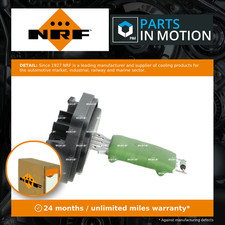 Heater / Blower Resistor fits VW CALIFORNIA T5 1.9D 2.0D 07 to 15 Regulator NRF