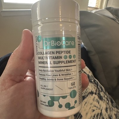 Dr.Bio Care Collagen Peptide Multivitamin & Mineral 60 Tablets exp 03/2027