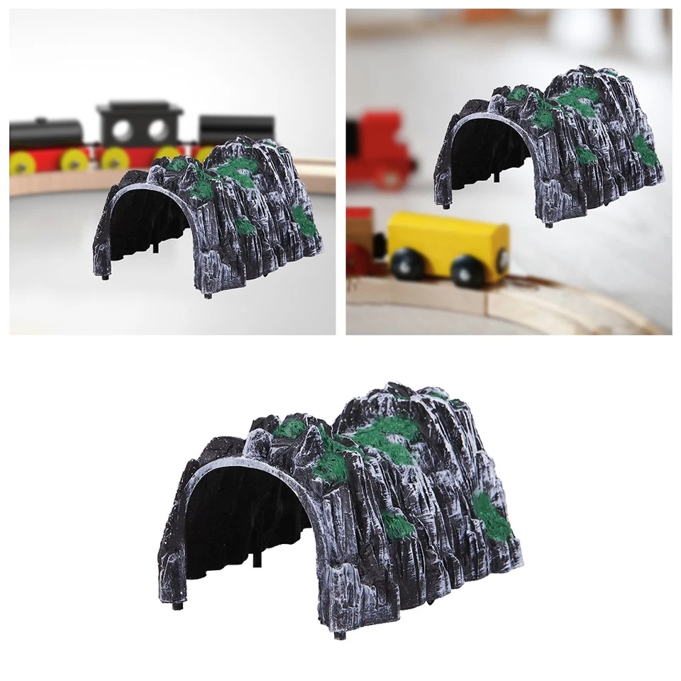 Modellino di Plastica Treno Ferrovia HO Scala 1:87 Rockery Tunnel Giocattolo - Immagine 2 di 4