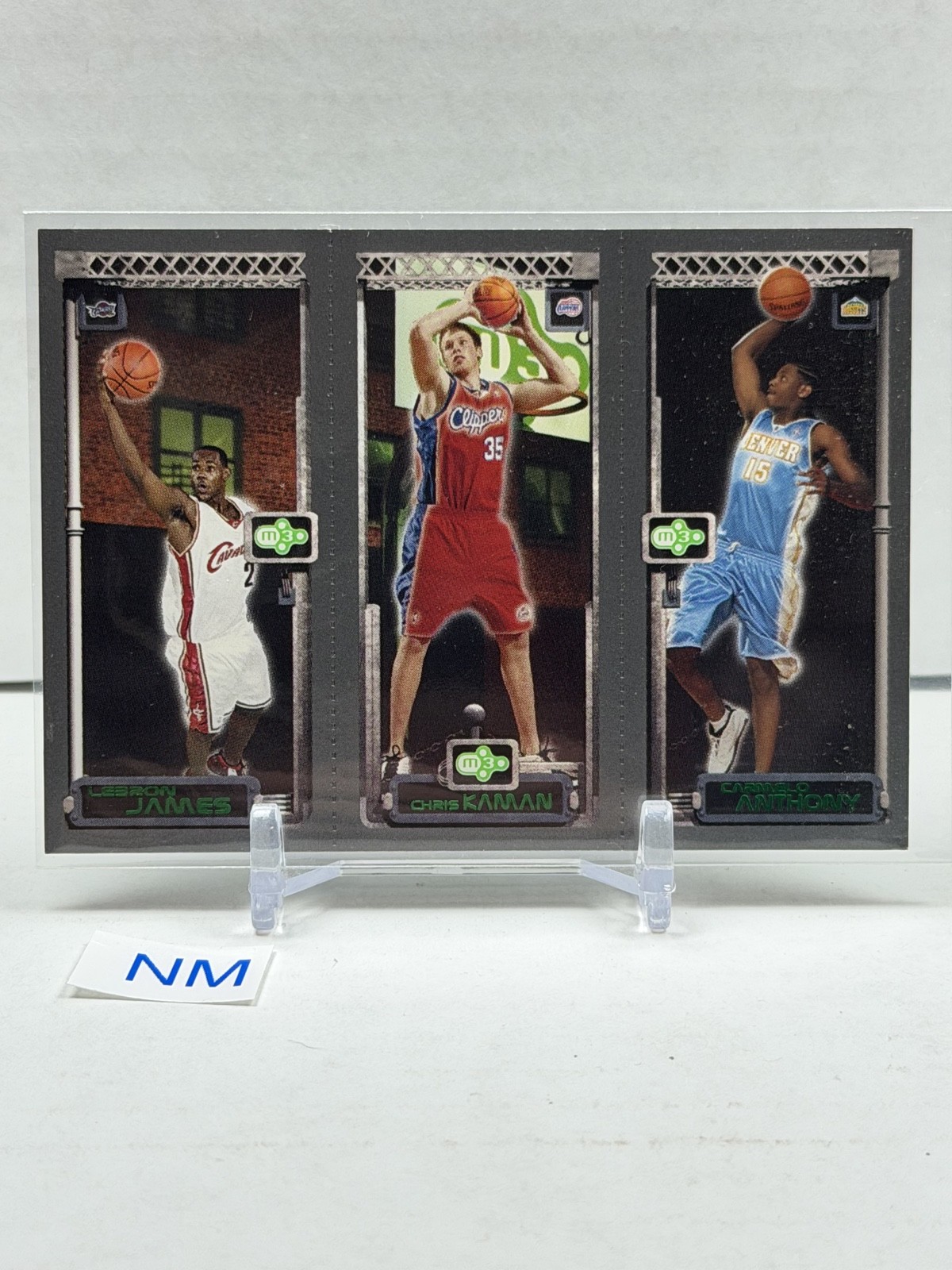 2003-04 Topps RC - LeBron James, Carmelo Anthony, Chris Kaman #113-116-111 (RC)