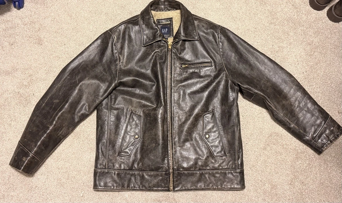 Gap Leather Outer Shell Coats for Men for Sale | Shop New & Used