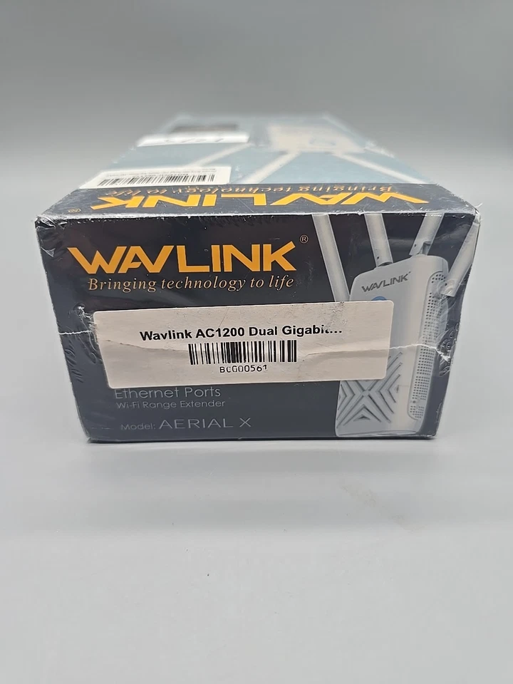 WAVLINK AC1200 Aerial X WI-FI RANGE EXTENDER  1200 Dual Gigabit Ethernet Ports - Image 4 of 4