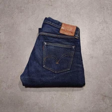 Samurai Jeans Men S711Vx Dark Blue With Ears Hachinosu W32 JPN Limited Edition R