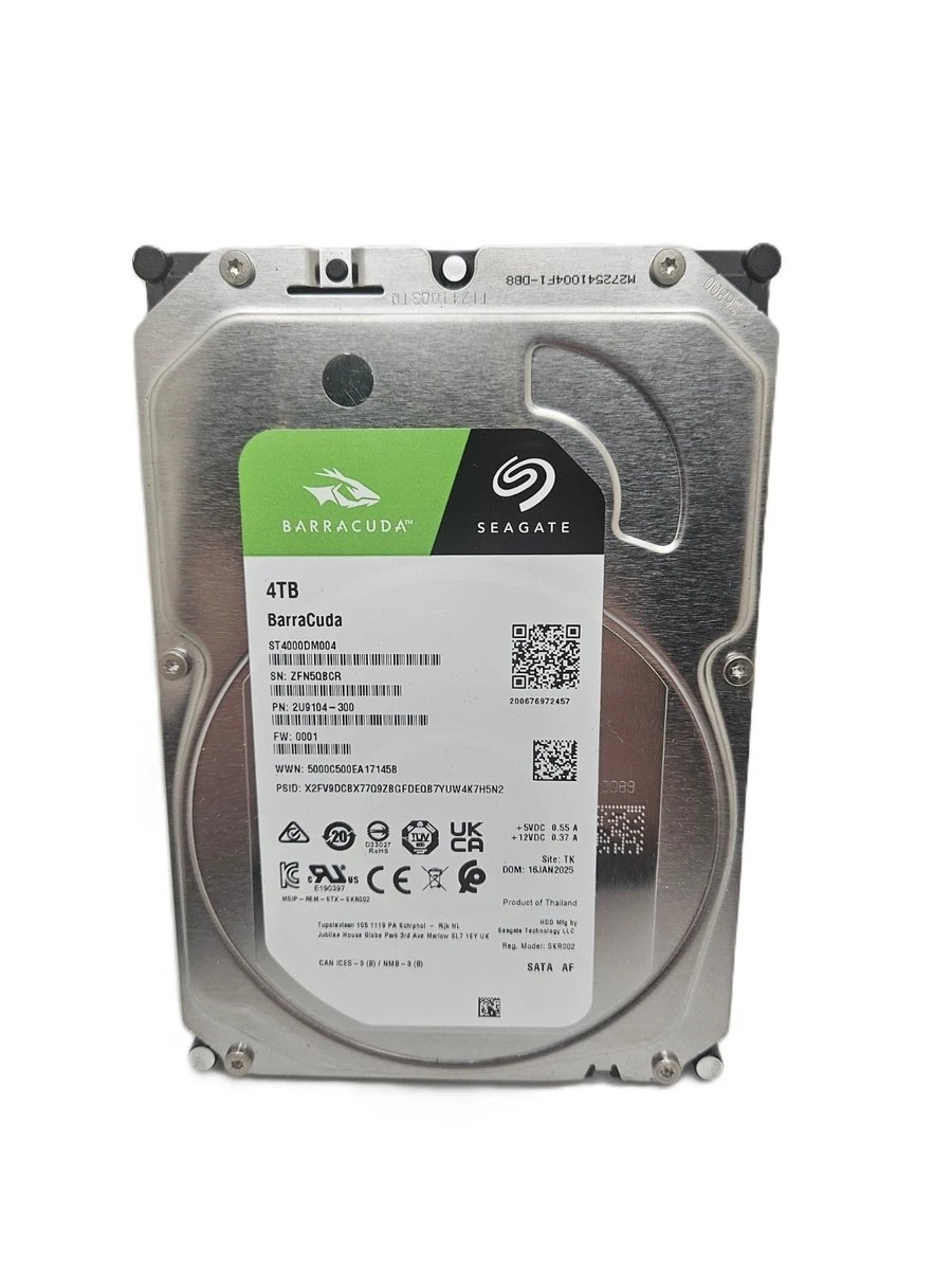 Seagate 4 TB Internal Hard Disk Drives for sale - eBay
