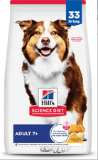 Hill's Science Diet Senior Adult 7 Chicken Meal, Rice  Barley Recipe Dry Dog
