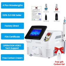 Picosecond Laser Q Switch ND Yag Tattoo Removal Skin Rejuvenation Spa Equipment