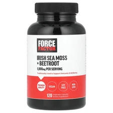 Irish Sea Moss + Beetroot, 120 Vegetable Capsules