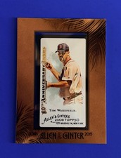 2008 Allen & Ginters Tim Wakefield Mini Black Border 10th Annv Issue Card #130