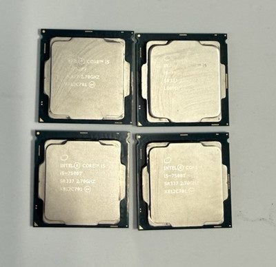 Lot of 4 Intel Core i5-7500T SR337 2.7GHz Quad Core LGA1151  CPU FREE SHIPPING