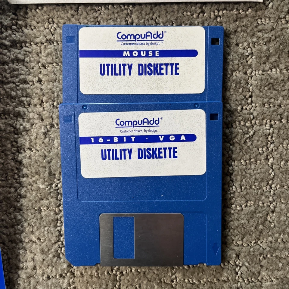 CompuAdd System Manuals Video & Mouse Windows 3.0 IDE Upgrade Kit 1993 - Image 3 of 4