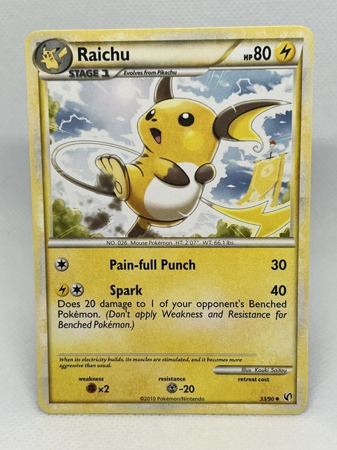 Raichu #33 (Undaunted (2010))