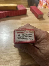 Starrett 264D Center Punch with Square Shank, 1/8  IN STOCK - New Style