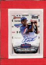2017 Bowman All American Baseball #uan-4 Denzel Clarke Mint Auto ID:67438