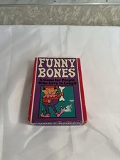 Vintage Funny Bones Family Party Card Game As Is 1968