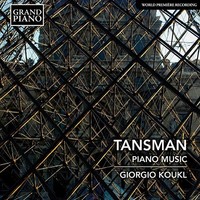 Alexandre Tansman - Tansman Piano Music - Cd - G4Z