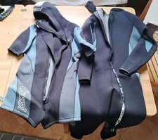 Muta sub Cressi due pezzi 5mm intera + 3mm corta, uomo tg. 4°