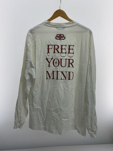BALENCIAGA/20AW/Free Your Mind/Cut/Sew/M/Cotton/White/541878 BALENCIAGA/20AW/Free Your Mind/Cut/Sew/M/Cotton/White/541878