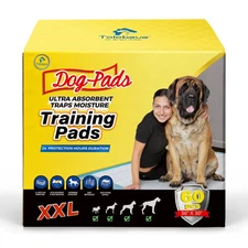 Tolobeve Dog Training Pads, XXL, 30 in x 36 in 100 Count Disposable Dog Puppy